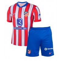 Dětský fotbalový dres Atletico Madrid Alexander Sorloth #9 2024-25 Domácí Krátký Rukáv (+ trenýrky)